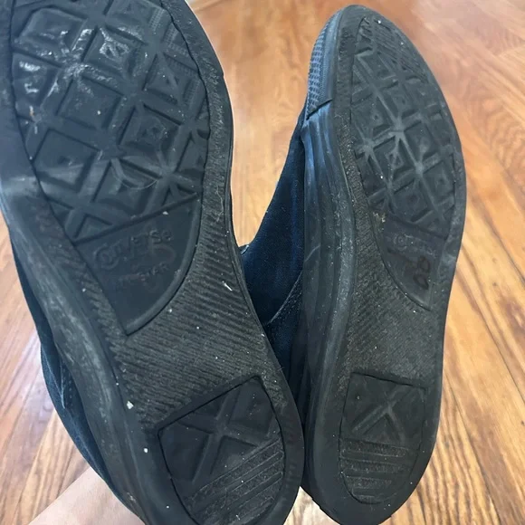 Black High-Top Street Sneaker - Mens 10 - Picture 10 of 11